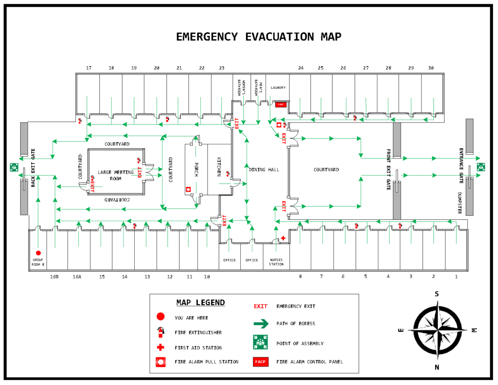 Evac Map_Page_01 – FireSystemDrawings LLC